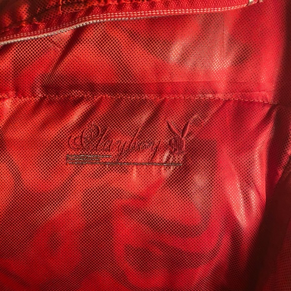 Red Playboy Puffy Jacket - Picture 3 of 4